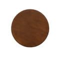 thumbnail image 3 of Mesa Casafoyer Acton redonda de madera de nogal, 3 of 5