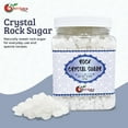 thumbnail image 2 of NY SPICE SHOP Rock Sugar - 1.7 Pound Jar - Rock Crystal Sugar - Rock Candy Crystals - Sugar Rock, 2 of 7