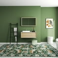 thumbnail image 6 of Washable Rug Green Area Rug Non-Slip Area Rugs 5x7ft Living Room, Boho Bedroom Mats Under Bed, Soft Stain Resistant Non-Shedding Thin Carpet For Dining Room Apartment, 6 of 11