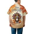 thumbnail image 5 of Happy Thanksgiving Beagle Turkey Costume Pumpkins Autumn Leaves Hawaiian Shirt Breathable Summer Unisex Merch Beagles Dog Lover Gifts Idea - 13014, 5 of 6