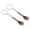 Bronze Red, variant on 2PCs Mini Spanner Wrench Keychain, 2 Pack Multifunctional Hardware Tool Key Chain Creative Convenient Pocket Tools Keychain for Wrench Spanner Claw Key Ring