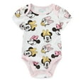 thumbnail image 3 of Disney Minnie Mouse Baby Bodysuits (Girls), 3 Pack, Sizes 3-18M, 3 of 7