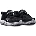 thumbnail image 2 of Zapatos Under Armour Infant Assert 10 para niños, negro/blanco/blanco, 2 of 3