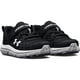 thumbnail image 2 of Zapatos Under Armour Infant Assert 10 para niños, negro/blanco/blanco, 2 of 3