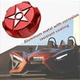thumbnail image 4 of Gas Fuel Cap, Scratch Proof CNC Aluminum Fuel Gas Cap Lid Replacement for  Slingshot SL LE R S SLR 2015 to 2024 Finger Groove Design for Quick Refueling, 4 of 7
