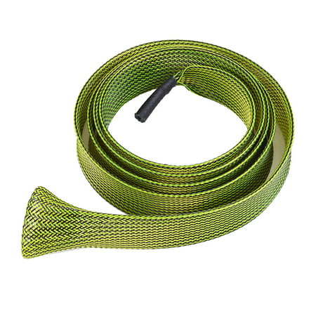 30mm 170cm Expanable Fishing Tools Braided Mesh Wrap Casting Fishing Rod Sleeve Cover Pole Glover Protector