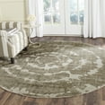 thumbnail image 2 of SAFAVIEH Porcello Collection PRL7735E Grey / Ivory Rug, 2 of 9