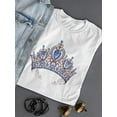 thumbnail image 3 of Blue Crown T-Shirt Women -SPIdeals Designs, Female 5X-Large, 3 of 4