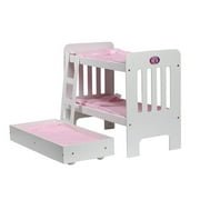 Cinderella USA Trundle Doll Bunk Beds With Ladder