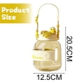 thumbnail image 2 of Botella de agua de gran capacidad, botella de agua deportiva reutilizable y sin BPA (1600 ml), 2 of 5