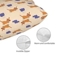 thumbnail image 3 of Kdxio Cotton Pillow Cases 16"x24" Pillowcases,Soft and Breathable Bedroom Pillow Cases-Dachshund, 3 of 8