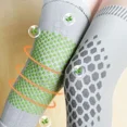 thumbnail image 6 of Warm Knee, Women Men Self-Heating Knee Pad, Brace Leg Knee, Wrap Stretchy Thermal Thick Knee, Self Heating Knee Sleeve Brace, Graphene Breathable Knee Pads, Warm Mugwort Knee Pads (Gray-L), 6 of 10