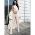 thumbnail image 6 of ZHaobin Pencil Jumpsuit Women Full Seasons Casual Fitness Sporty Playsuit Sleeveless Slim Activewear  All In One Jumpsuit Clothing (L,black), 6 of 8