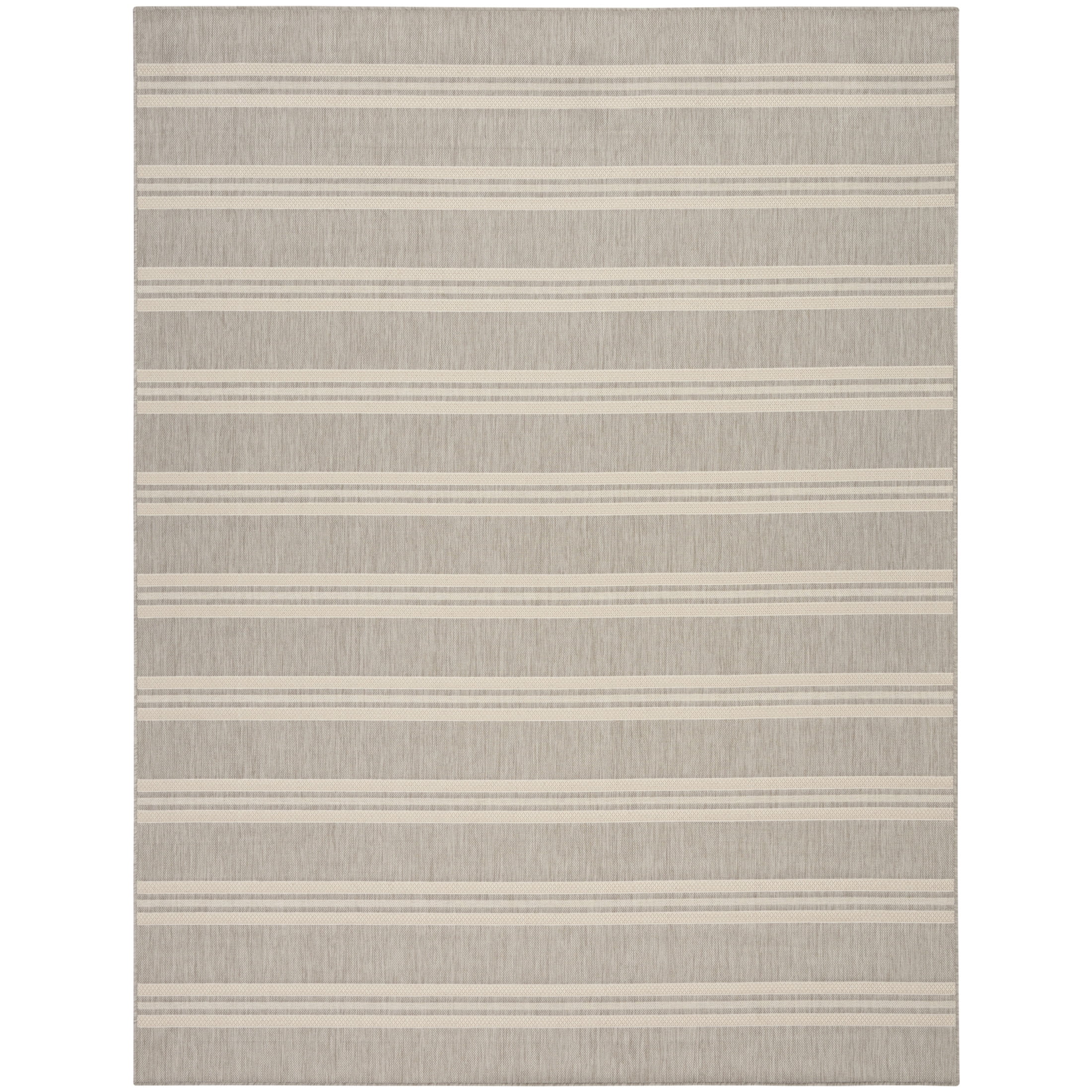Nourison Horizon Indoor/Outdoor 8' x 10' Grey Modern Rug