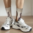 thumbnail image 6 of KLL Horses free run on desert Print Cool Socks Men's Women's Crew Socks Funny Crazy Novelty Stockings, 6 of 6