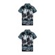 thumbnail image 1 of Jumpingount Camisa de manga corta para hombre, informal, de secado rápido, suelta, con interruptor, ropa de playa de un solo pecho, talla grande, Gary/M 2piezas, 1 of 6
