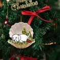 thumbnail image 4 of Clearance! 2022 New Seafood Shell Dog Christmas Funs Pendant Cartoon Christmas Tree Pendant Christmas Decoration Pendant Christmas Home Decoration Pendant, 4 of 6