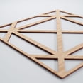 thumbnail image 4 of Ekena Millwork 23 3/8"W x 23 3/8"H x 3/8"T Large Buxton Decorative Fretwork Wood Wall Panels, Alder, 4 of 8