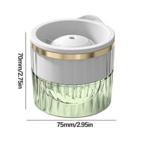 Zmeidao Ice Cube Trays Ice Ball Maker with Lids, Silicone Sphere Round Ice Mold Reusable & BPA Free for Freezer, Whiskey, Chilled Drinks