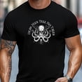 thumbnail image 1 of T-shirt pour Homme Grande Taille, Simple et Stylé, Décontracté et Relax, T-shirt Graphique d'Été Décontracté à Col Rond et Manches Courtes pour Homme « DEAD Men TELL NO TALES »,, 1 of 5
