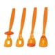 thumbnail image 3 of Sailing Ejercitador de músculos orales portátil: mejora la fuerza y ​​la recuperación de los músculos de la lengua (4 unidades, naranja), 3 of 9