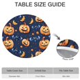 thumbnail image 6 of Bat Pumpkin Halloween Pattern Round Fitted Tablecloth with Elastic Edge,Dining Table Cover Waterproof,Outdoor Round Tablecloth for Camping,Dining,Indoor and Outdoor, 6 of 7