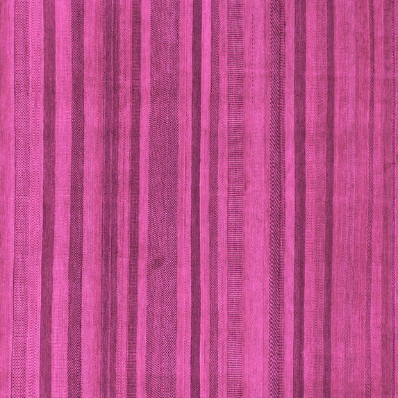 Ahgly Company Indoor Square Oriental Purple Modern Area Rugs, 5' Square