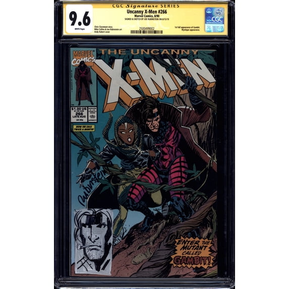 Uncanny X-Men #266 - CGC 9.6 Comic Book
