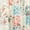 Blue, variant on Tcwhniev Boho Shower Curtain, Vintage Patchwork Floral Waterproof Fabric Bath Curtain with 12 Hooks, 72x72 Inch