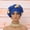 A, variant on Women's African Turban Head Wrap Braid Beanie Cap Headwear Crystals Twisted Head Turbans for Women