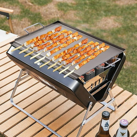 

Stainless Rectangular Flat Top BBQ Cooking Griddle Grill Baking Plate 13 x 17