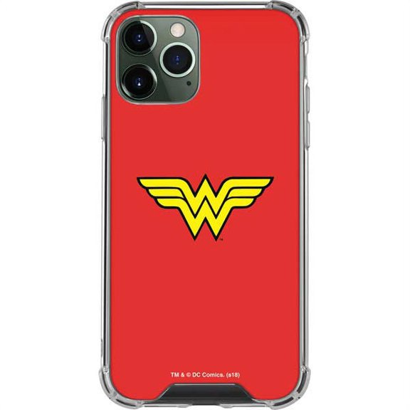 Skinit DC Comics Wonder Woman Official Logo iPhone 12 Pro Clear Case