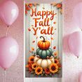 thumbnail image 5 of Decorative Design Fall Banner Happy Fall Y'all Pumpkin Harvest Celebration for Indoor Decoration Seasonal Party Autumn Festival, 5 of 8