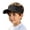 Black, variant on Ticikt Kids' Adjustable Sun Visor Hat, UPF 50+ Lightweight Cap for Sports and Beach,Black