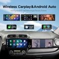 thumbnail image 5 of MOOKAKA 12.3"+12.3" Smart Display Radio Audio Media Player for Mitsubishi Mirage 2012-2018 Car Navigation GPS Upgrade Headunit Android Replacement 1080P Screen Carplay Accessories, 5 of 16