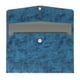 thumbnail image 1 of Carpetas de archivo de PU, carpeta de sobre A4, bolsa de almacenamiento de documentos con cierre de botón (azul), 1 of 7