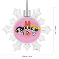 thumbnail image 2 of The Powerpuff Girls Snowflake Pendant Christmas Party Decorations Snowflake Ornaments for Winter Christmas Tree Window Decor, 2 of 6