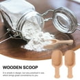 thumbnail image 2 of MRLESS 5Pcs Mini Wooden Scoops for Salt, Coffee, Tea, Honey, Sugar, Jam, 2 of 8