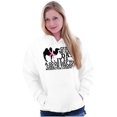 thumbnail image 3 of Check Those Humps Lumps Pink Camel Women Plus Size Graphic Pullover Hoodie Brisco Brands 2X, 3 of 4
