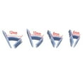 thumbnail image 3 of 3 Various Sizes Seal Strip Screen Door Bathroom Shower Water Silicone H Shape, 3 of 8