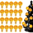 thumbnail image 1 of GOOHOCHY 60 bombillas de cerámica de repuesto para árbol de calabaza, 1 of 8