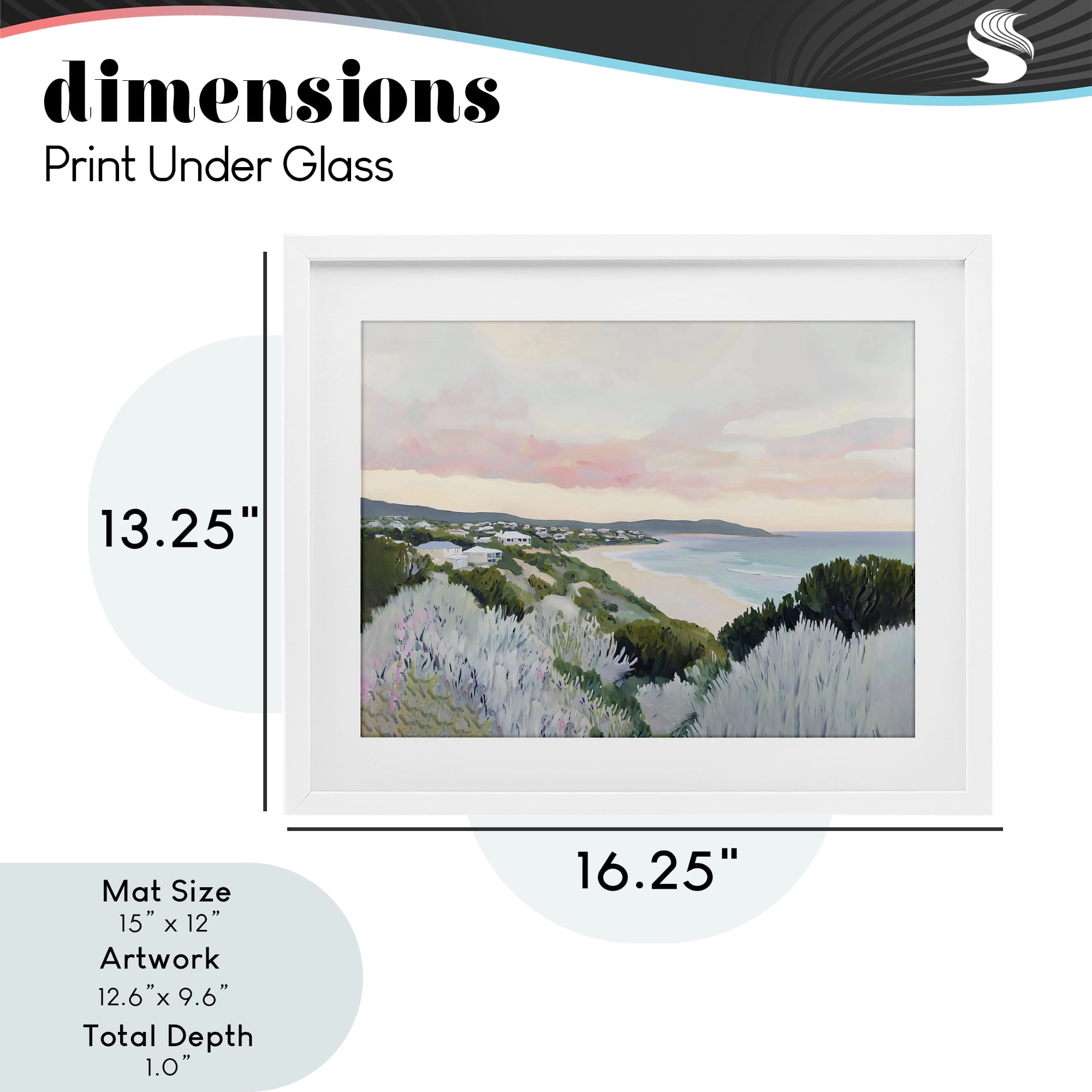 Stupell Industries Cape Cod Evening Light White Framed Print Under Glass, design by The Prints Vibe