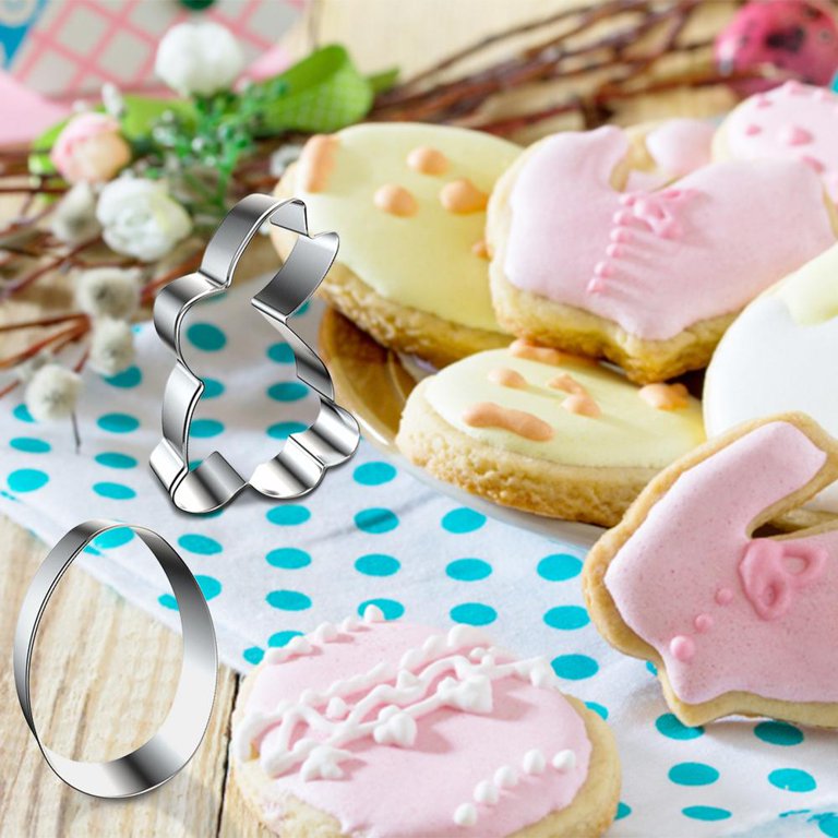 Easter Cookie Cutters 11 Shapes Cookie Cutters Easter Egg - Temu