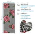 thumbnail image 2 of Pioneer Flower Floral Print Pattern Hot Yoga Mat Towel Non Slip for Hot Yoga - Quick-Drying Yoga Mat Cover with 4 Corner Pockets with Travel Bag - Hot Yoga Towel Non Slip 70"x26", 2 of 6