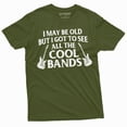 thumbnail image 5 of Men's Funny Music T-shirt cool bands 90s 80s 70s Rock Tee Shirt Guitar TShirt (Medium Navy Blue), 5 of 7
