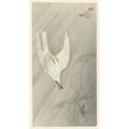thumbnail image 3 of Ohara Koson 15x24 Black Modern Framed Museum Art Print Titled - Hunting Hawk (1900 - 1910), 3 of 5