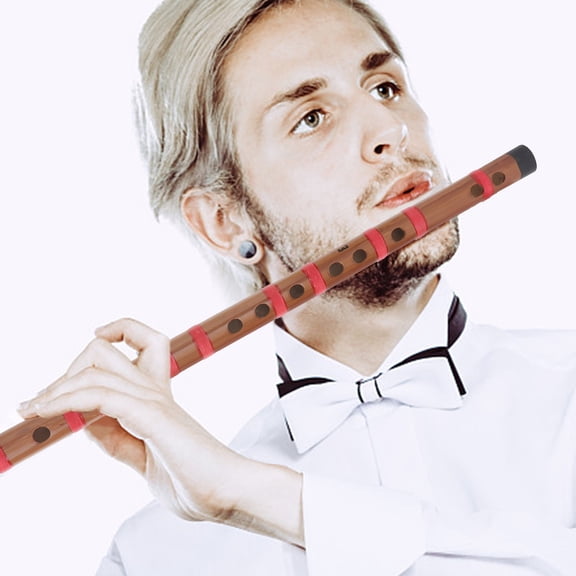 OFFIGAM Shakuhachi Flute Wooden Instrument for Students, Accurate Tone, Traditional Japanese Flute, 1 Pc