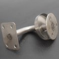 thumbnail image 4 of 3pcs Elegant Replacement Handrail Bannister Stair Rail Supports Brackets For Hotel Gym Restaurant O, 4 of 5