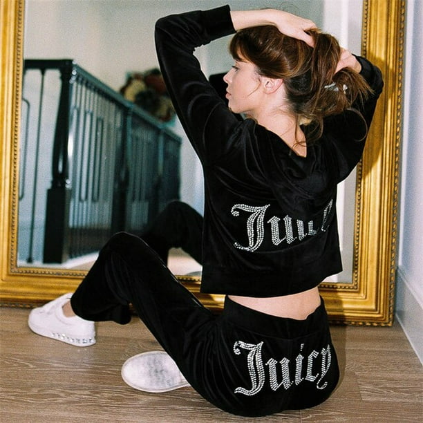 New Tracksuit Women Velvet Juicy Tracksuit Coutoure Couture Track