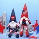 thumbnail image 1 of El 24 de julio de 2024, Día de la Independencia de los Estados Unidos, el muñeco enano sin rostro con estrella de cinco puntas a rayas, lote de decoración de muñecos Rudolf Akmoler, 1 of 9